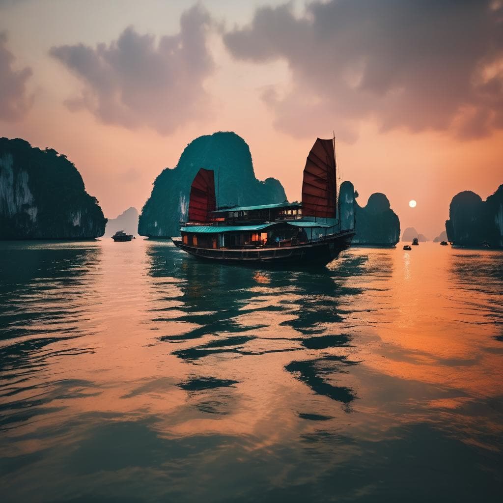 Halong Bay, Vietnam