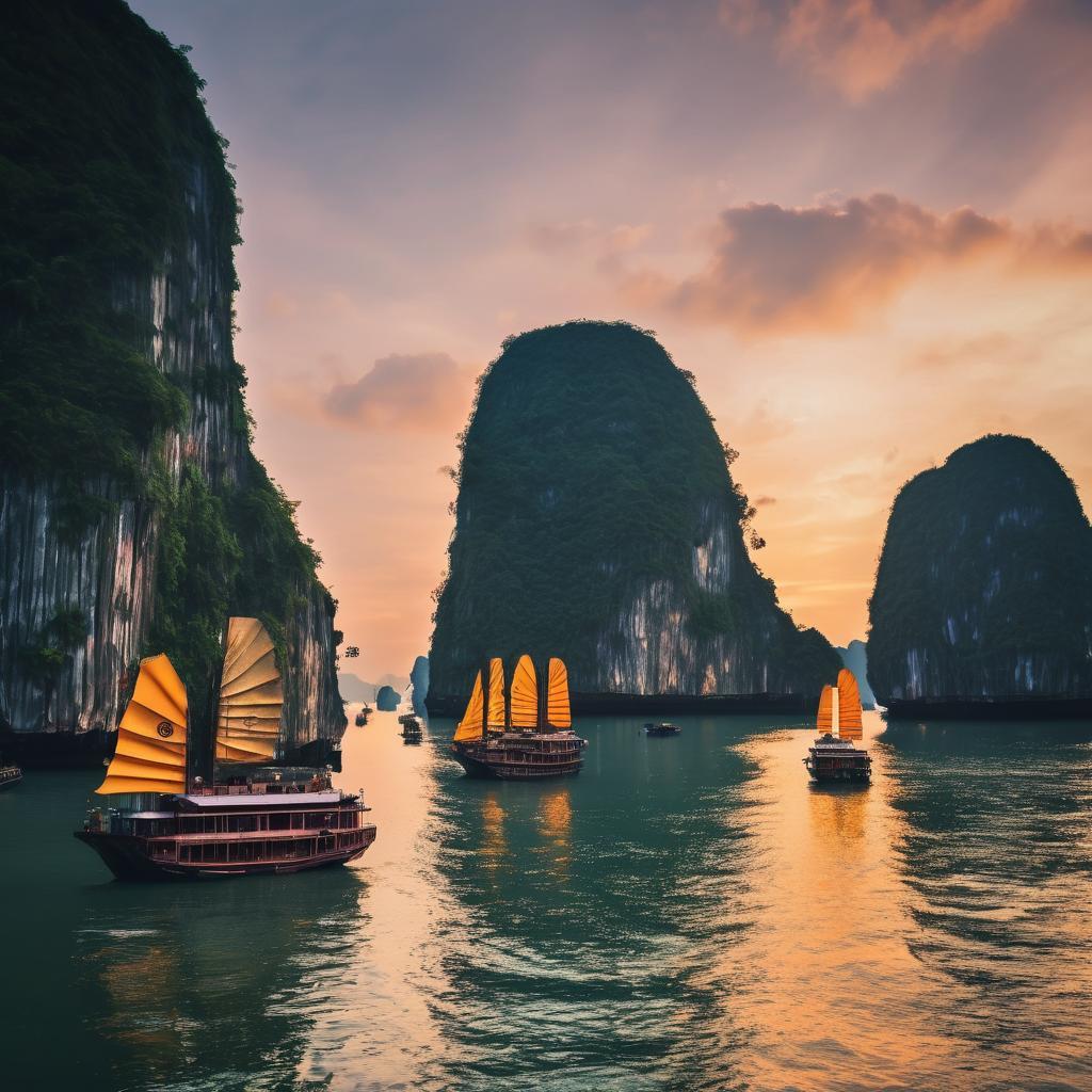 Halong Bay, Vietnam