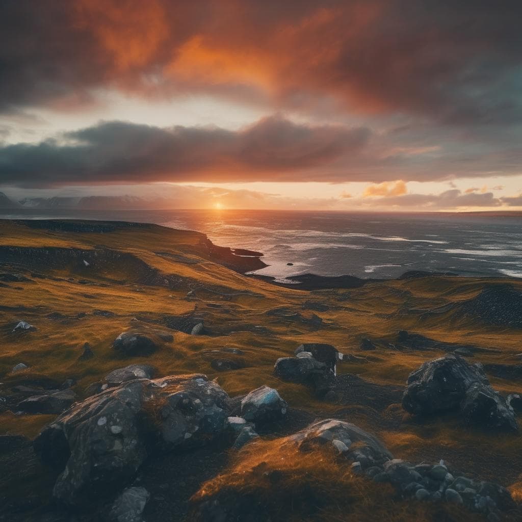 Grimsey Island, Iceland