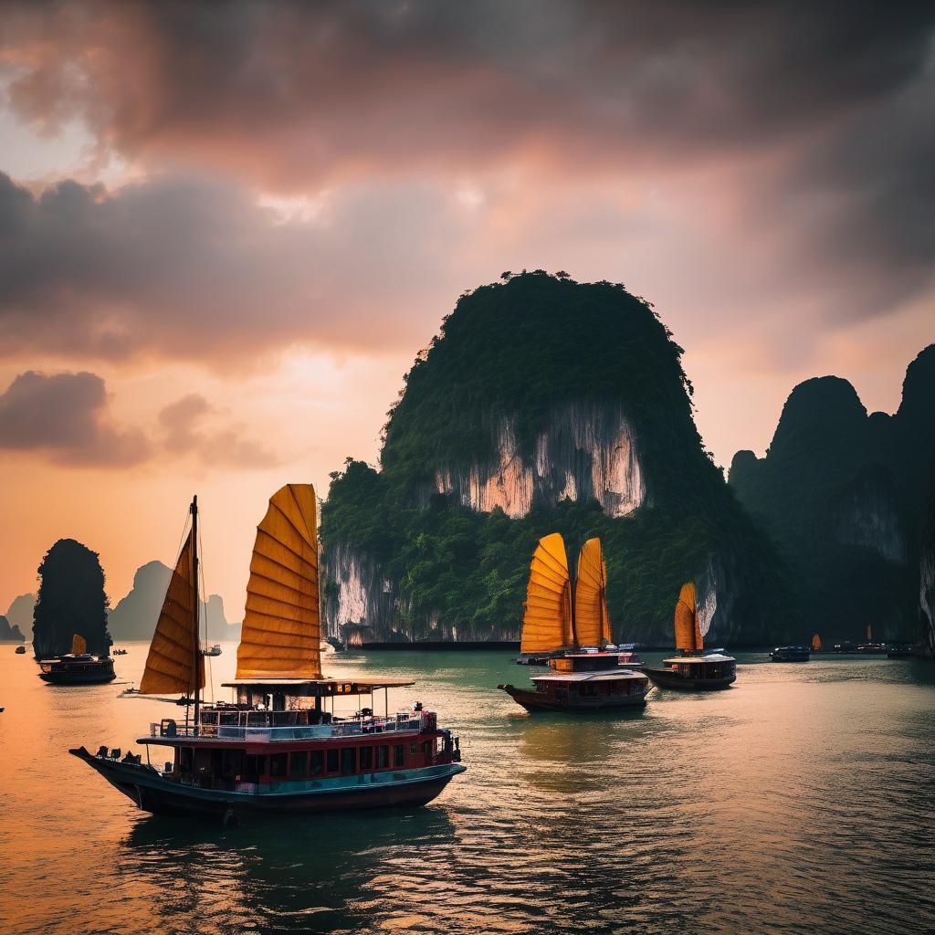 Halong Bay, Vietnam